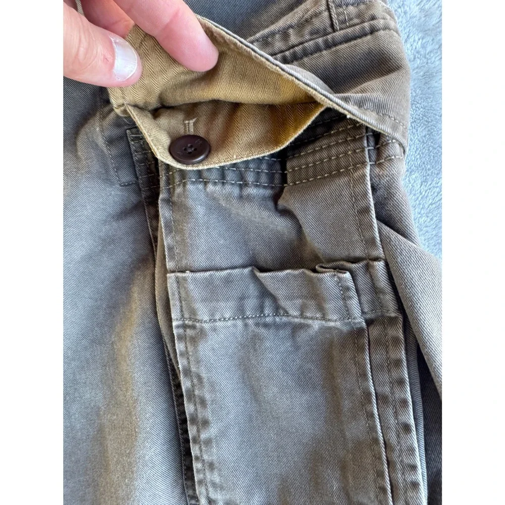 Banana Republic‎ Cargo Shorts Mens 38 Brown Utility Preppy Casual Dadcore